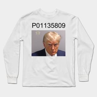 Trump Mugshot Long Sleeve T-Shirt